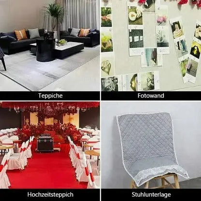 1+1 GRATIS | Doppelseitiges Durchsichtiges Allzweck Klebeband - Lässt sich ohne Rückstände entfernen Mivoza Deutschland