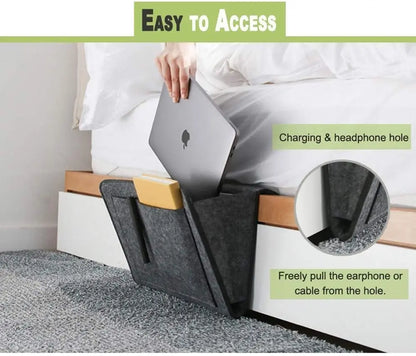 1+1 GRATIS | Hängende Bett-Organizer – Platzsparende Aufbewahrung mit großen Taschen Mivoza Deutschland