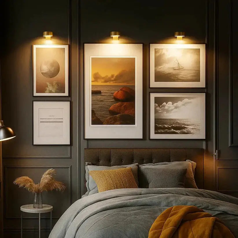 1+1 GRATIS | Magnetische LED-Bilderleuchte – Kabellos, Dimmbar Mivoza Deutschland