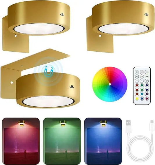 1+1 GRATIS | Magnetische LED-Bilderleuchte – Kabellos, Dimmbar & Wiederaufladbar Mivoza Deutschland