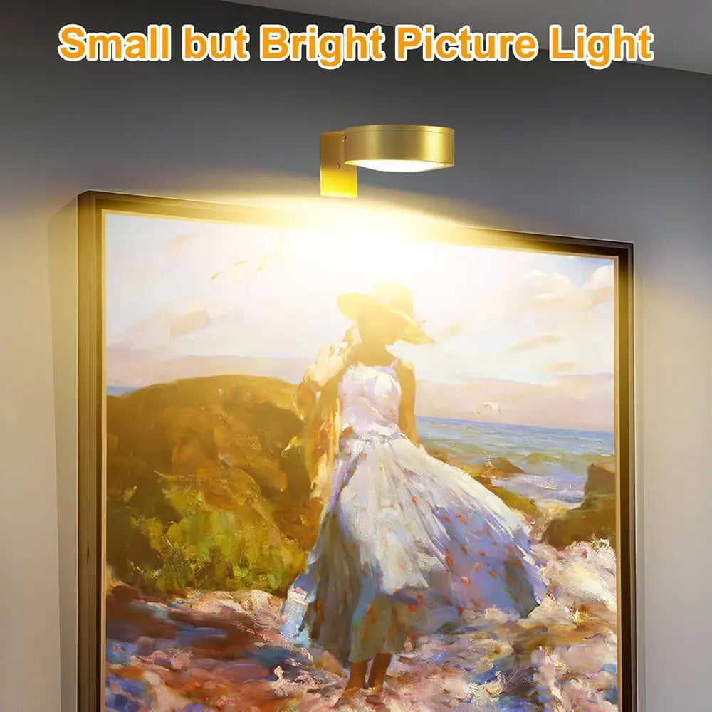 1+1 GRATIS | Magnetische LED-Bilderleuchte – Kabellos, Dimmbar & Wiederaufladbar Mivoza Deutschland