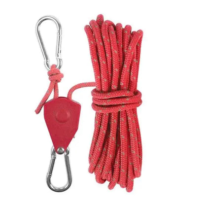 1+1 GRATIS | Outdoor-Sturmleine 4 m – Reflektierend & sicher fixierbar Mivoza Deutschland