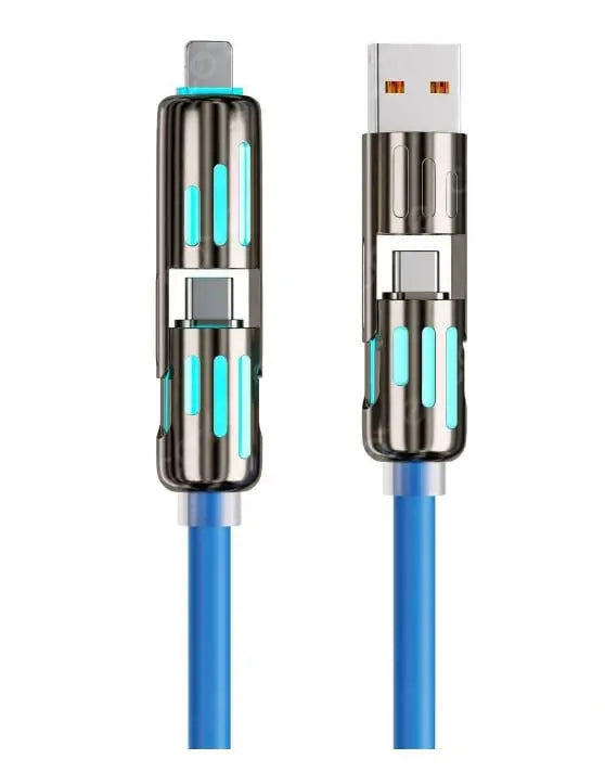 1+1 GRATIS | Schnelles 4-in-1 USB-Kabel – Universell & Langlebig Mivoza Deutschland