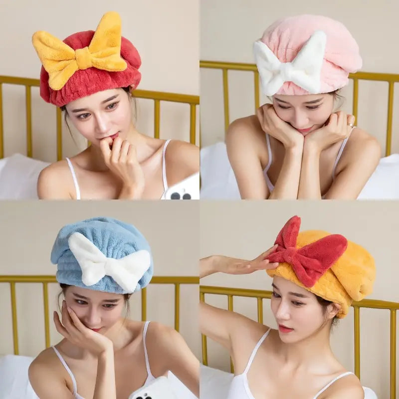 1+1 GRATIS | Super Absorbierendes Haar-Handtuch-Kap Mivoza Deutschland