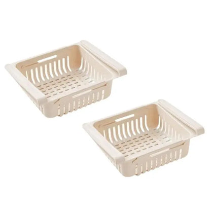 1+1 Gratis | Ausziehbare & Erweiterbare Kühlschrank-Schublade Mivoza Deutschland
