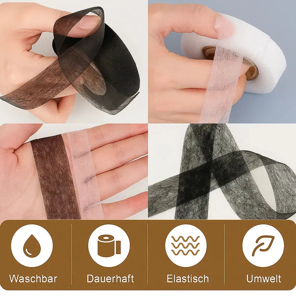 1+1 Gratis | Bügelband – saubere Säume ohne Nähen Mivoza Deutschland