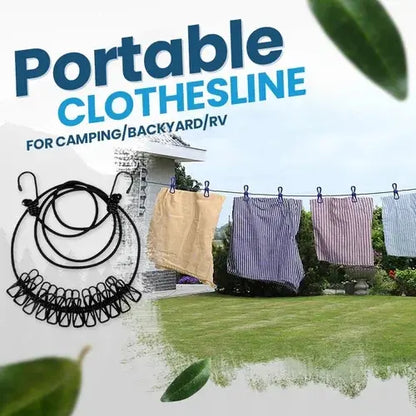 1+1 Gratis | ClothesLine™ Hänge die Wäsche überall auf! Mivoza Deutschland
