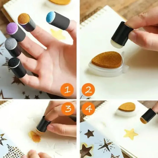 1+1 Gratis | DIY Fingerfarben-Set – Kreatives Lernspielzeug für Kinder Mivoza Deutschland