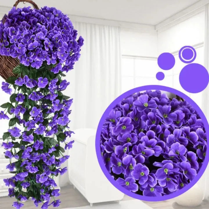 1+1 Gratis | Künstliche Hängeblumen für Innen & Außen Mivoza Deutschland