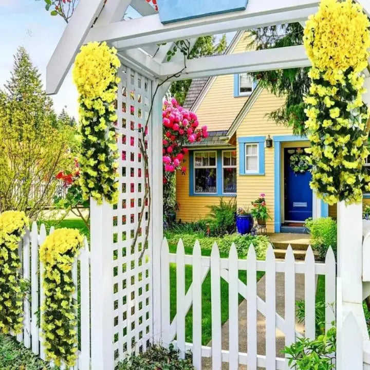 1+1 Gratis | Künstliche Hängeblumen für Innen & Außen Mivoza Deutschland