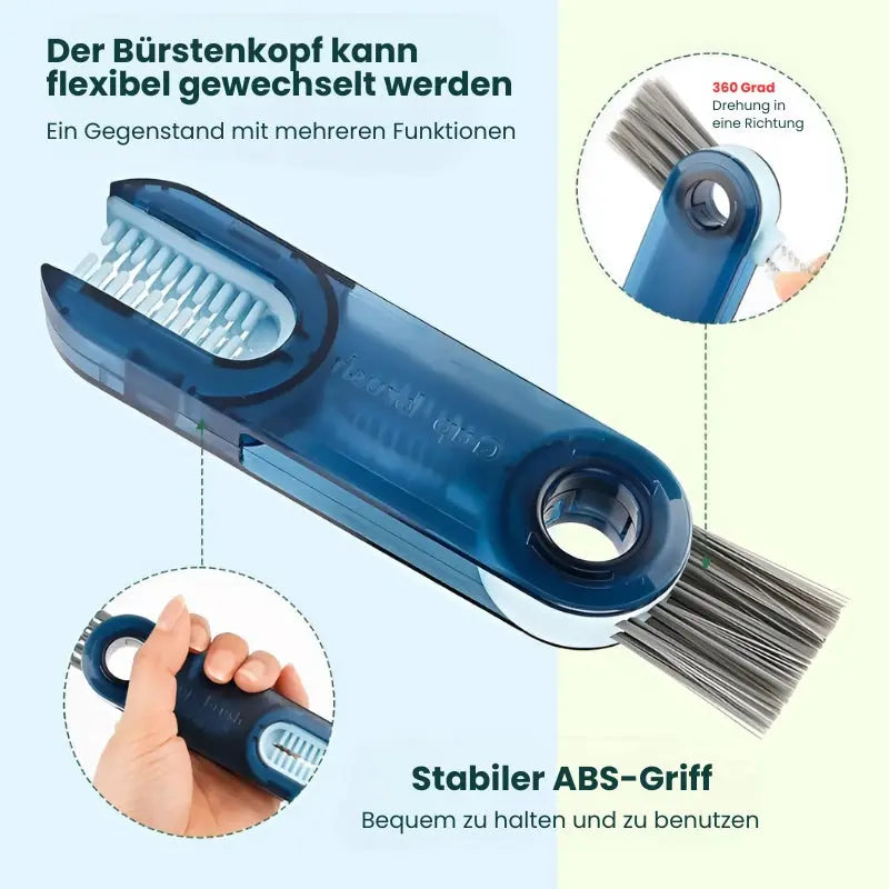 1+1 Gratis | Mehrzweck-3-in-1-Reinigungsbürste für Becher und Deckel Mivoza Deutschland