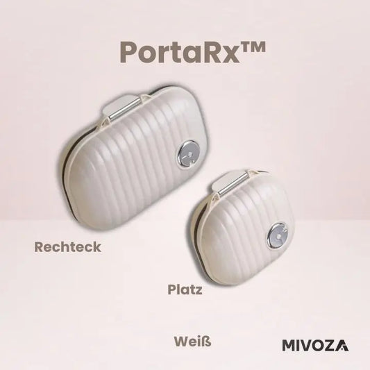 1+1 Gratis | PortaRx™ Halte deine Medikamente in Ordnung! Mivoza Deutschland