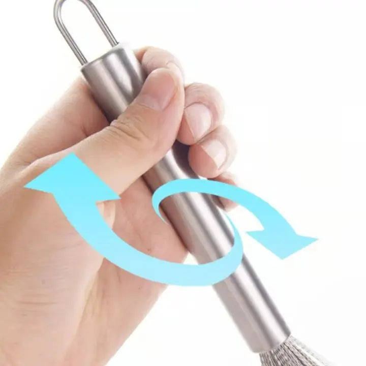 1+1 Gratis | Reinigungsbürste aus Edelstahl mit langem Griff Mivoza Deutschland