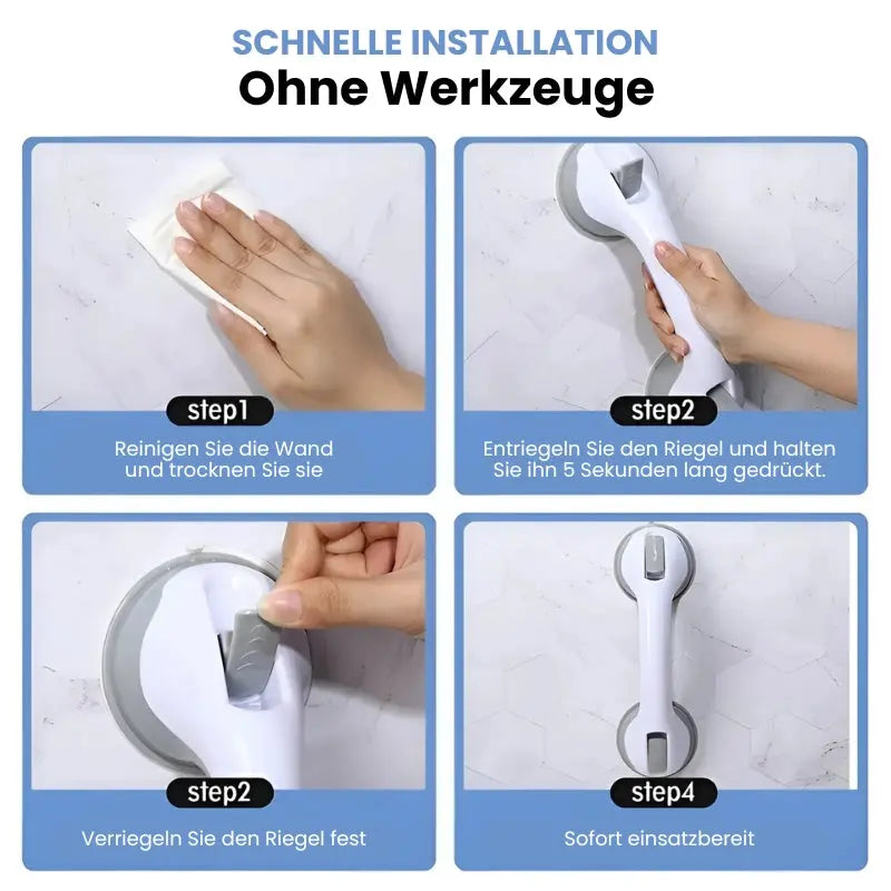 1+1 Gratis | Rutschfester Sicherheits-Saugnapf-Griff Mivoza Deutschland