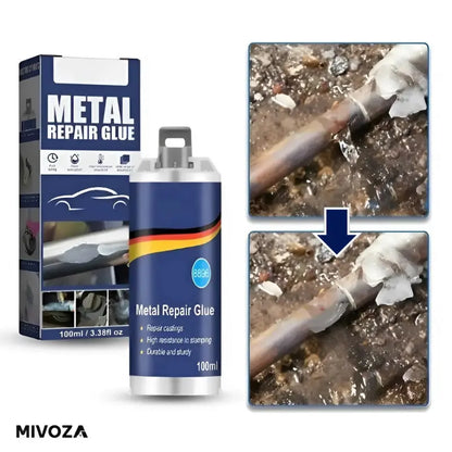 1+1 Gratis | Schnell trocknender, wasserfester Metall-Reparaturklebstoff Mivoza Deutschland
