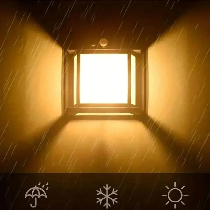 1+1 Gratis | Solar-außenwandlampe mit sensor Mivoza Deutschland