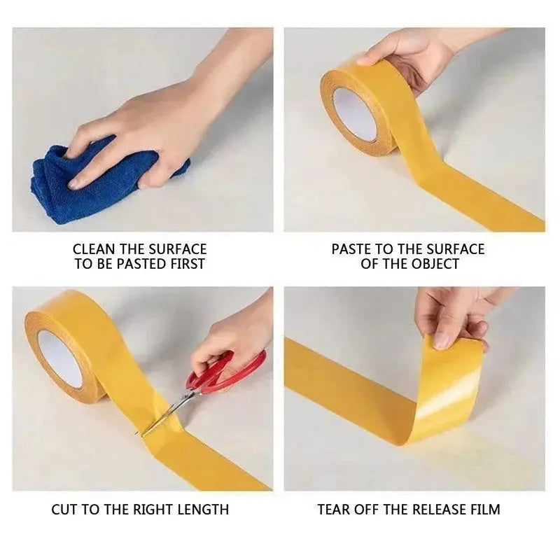 1+1 Gratis | Super Sticky Doppelseitiges Klebeband für alle Oberflächen Mivoza Deutschland