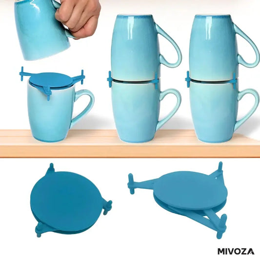 1+2 Gratis | MugTower™ Maximiere den Platz, staple mit Stil! Mivoza Deutschland