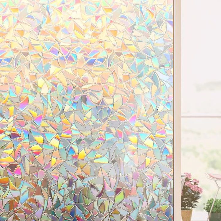 1+1 Gratis | 3D Regenbogen Fensterfolie – Sichtschutz & Deko ohne Kleber Mivoza Deutschland