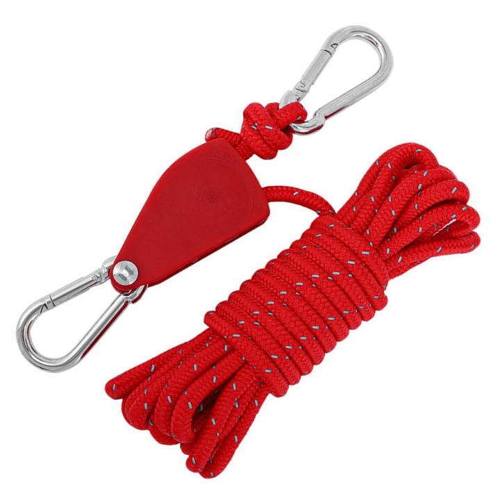 4 Stück | Verstellbares Outdoor-Campingseil – stabil, reflektierend und kompakt