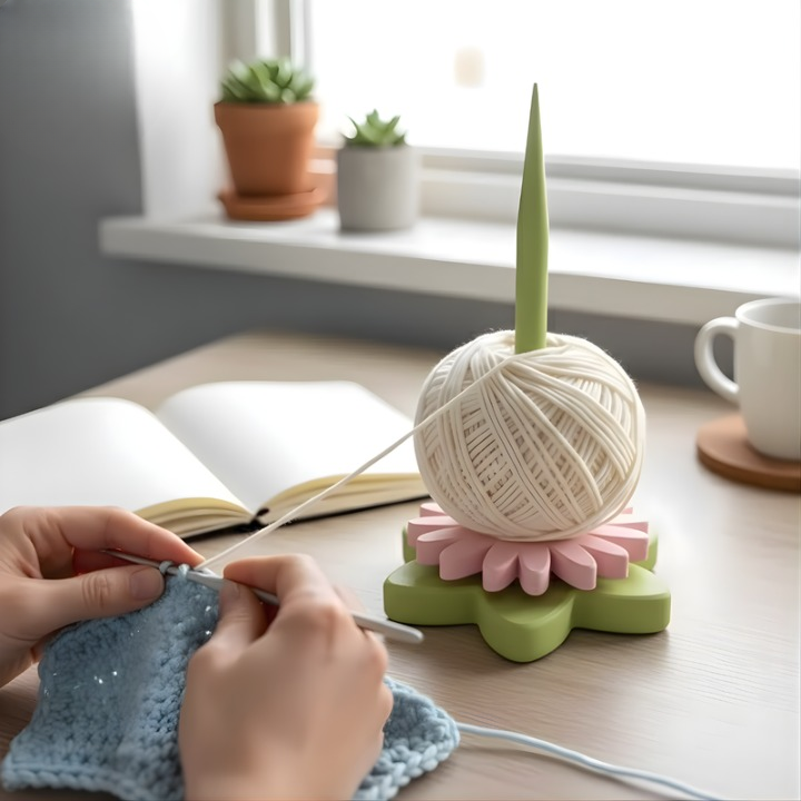 Garnhalter mit Drehfunktion