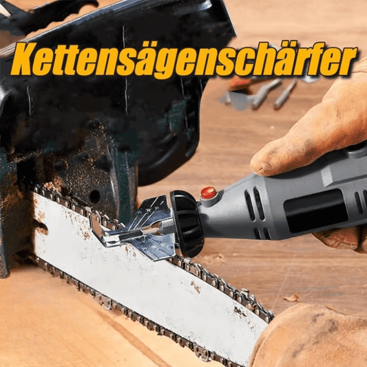 Kettensägenschärfer-Kit für präzises und schnelles Schärfen