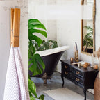 Holz-Handtuchhalter mit Klammer