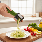 Gemüse-Spiralschneider Edelstahl – Gleichmäßige Nudeln Jedes Mal