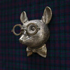 Tierkopf Wanddekoration