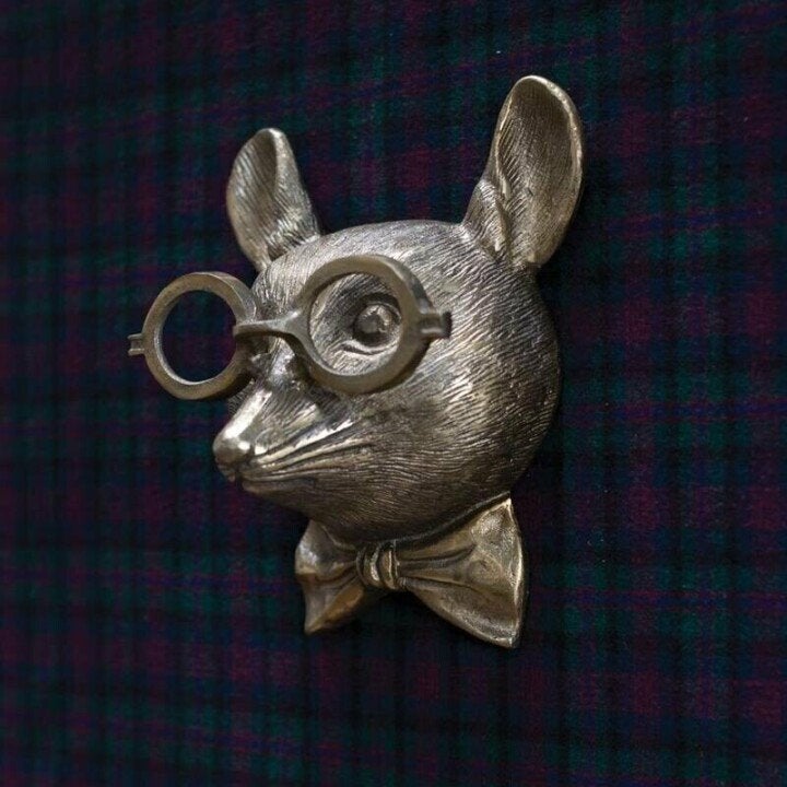 Tierkopf Wanddekoration