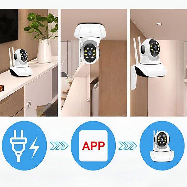 WLAN-Überwachungskamera mit Nachtsicht