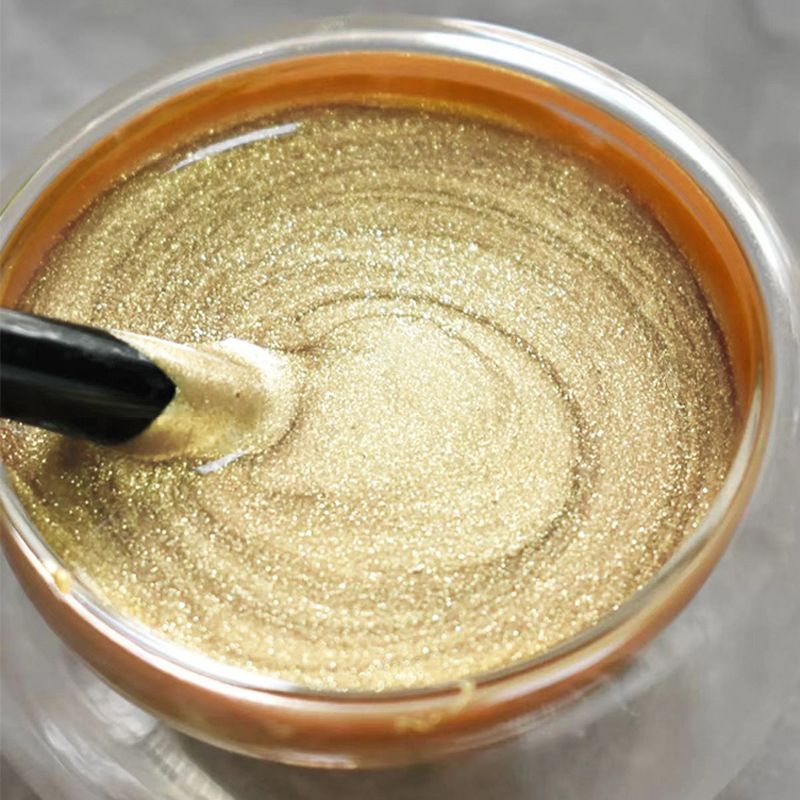 Metallic-Goldfarbe – Wetterbeständig auf Wasserbasis