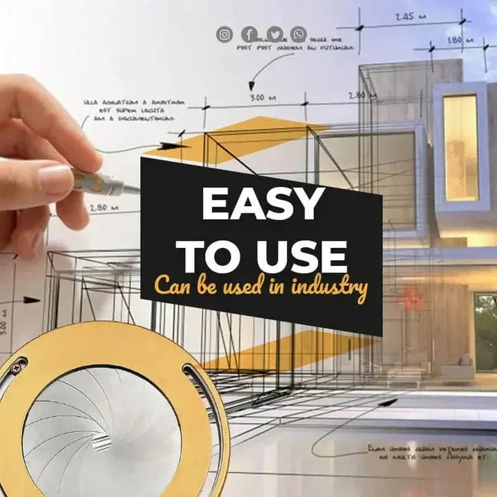 PrecisionPro™ – Teken moeiteloos perfecte cirkels met de hoogste nauwkeurigheid, elke keer weer Mivoza Deutschland