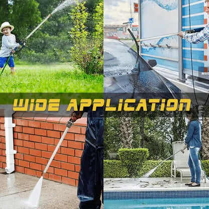 2-in-1 Hochdruckreiniger-Aufsatz – Verwandelt den Gartenschlauch in einen Wasserstrahl Mivoza Deutschland