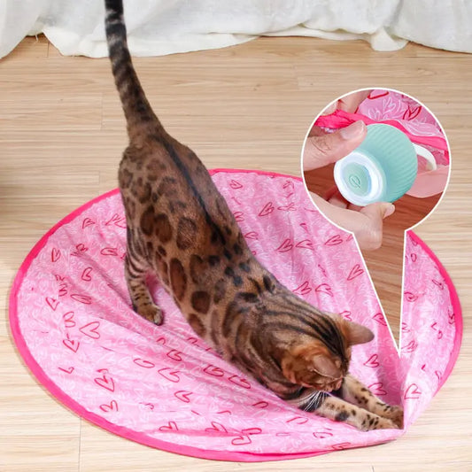 ✨2 in 1 Simulated Interactive hunting cat toy Zorenza