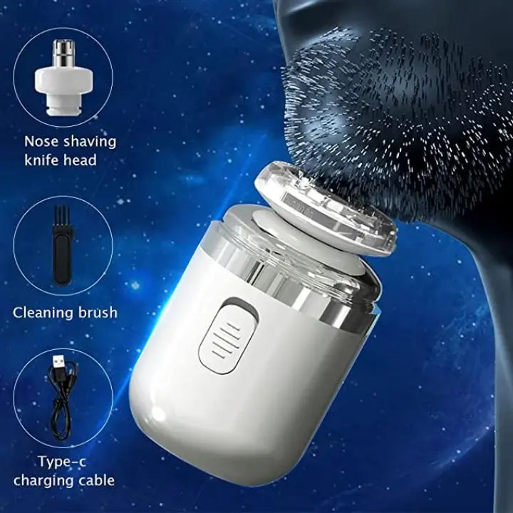 2-in-1 Mini Elektrorasierer & Nasenhaarschneider für Männer Mivoza Deutschland