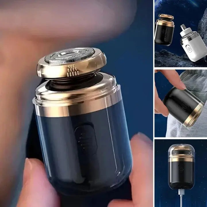 2-in-1 Mini Elektrorasierer & Nasenhaarschneider für Männer Mivoza Deutschland