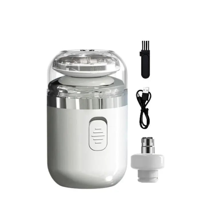 2-in-1 Mini Elektrorasierer & Nasenhaarschneider für Männer Mivoza Deutschland