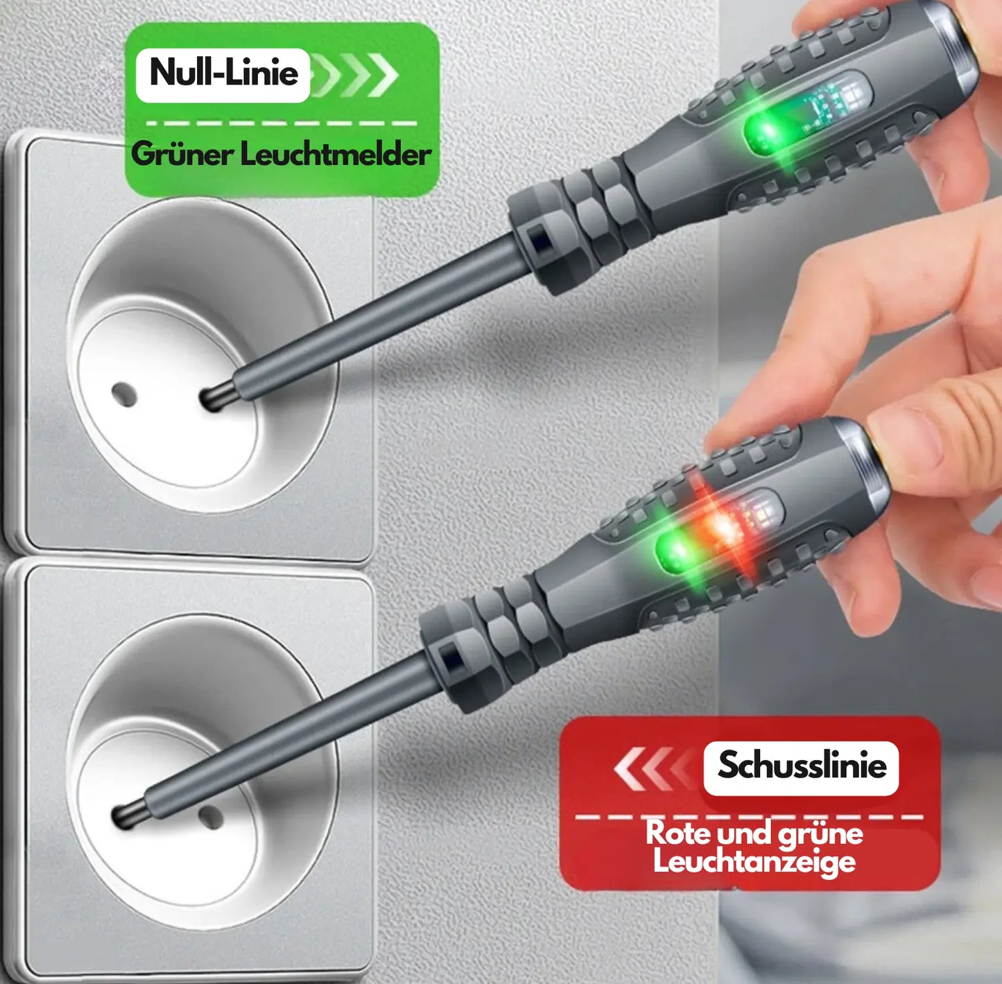 2-in-1 Spannungsprüfer Schraubendreher (2 Stück/Set) Mivoza Deutschland