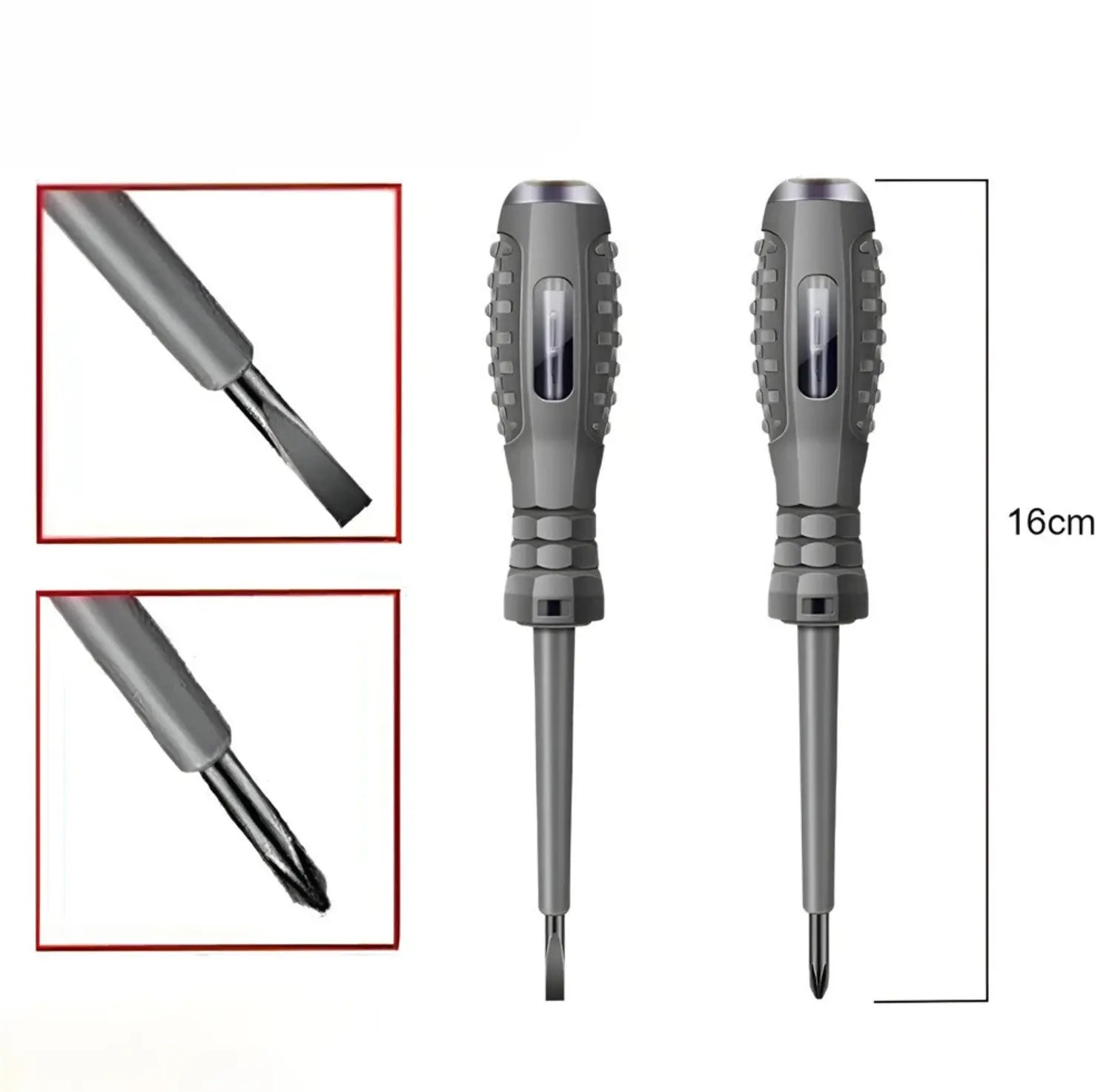2-in-1 Spannungsprüfer Schraubendreher (2 Stück/Set) Mivoza Deutschland