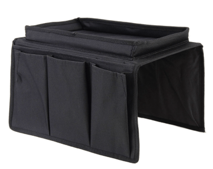 Elegantes Sofa-Armlehnen-Tablett mit Organizer für Getränke und Zubehör Mivoza Deutschland