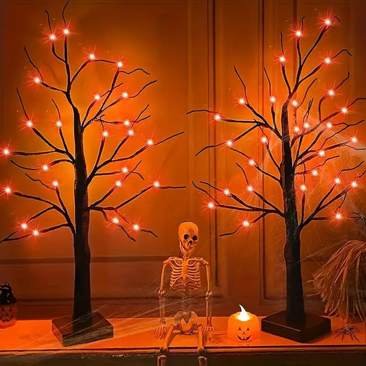 24 LED-Halloween-Birkenbaumlampe Mivoza Deutschland