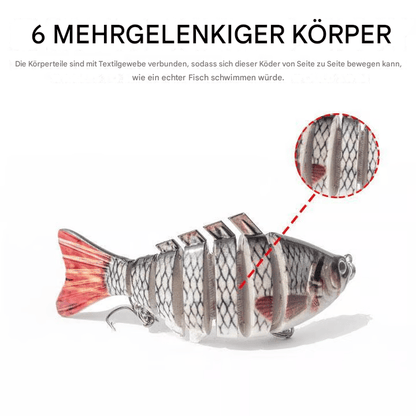 Bionischer Schwimmköder - Für alle Angelgewässer geeignet Zorenza