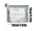 Wiederverwendbare Aufbewahrungsbeutel aus Aluminiumfolie mit Luftdichtem Verschluss - 20 Stück