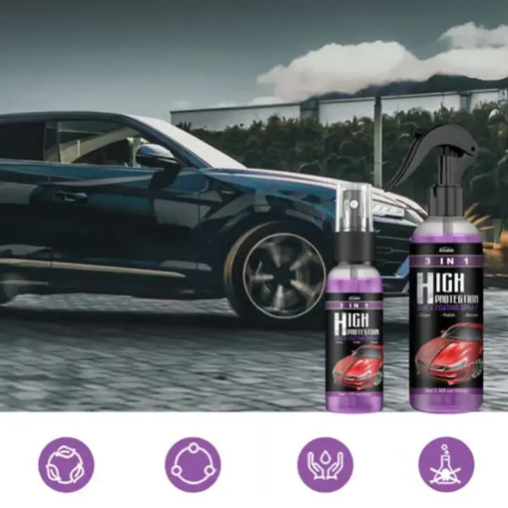 2+1 Gratis | 3-in-1 Schnelles Autobeschichtungsspray Mivoza Deutschland