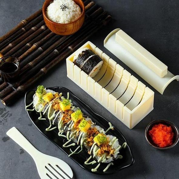 Komplettes Sushi-Set für Perfektes Sushi Zuhause