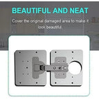 2+2 Gratis | Edelstahl Reparaturplatte Für Scharniere & Schranktüren Mivoza Deutschland