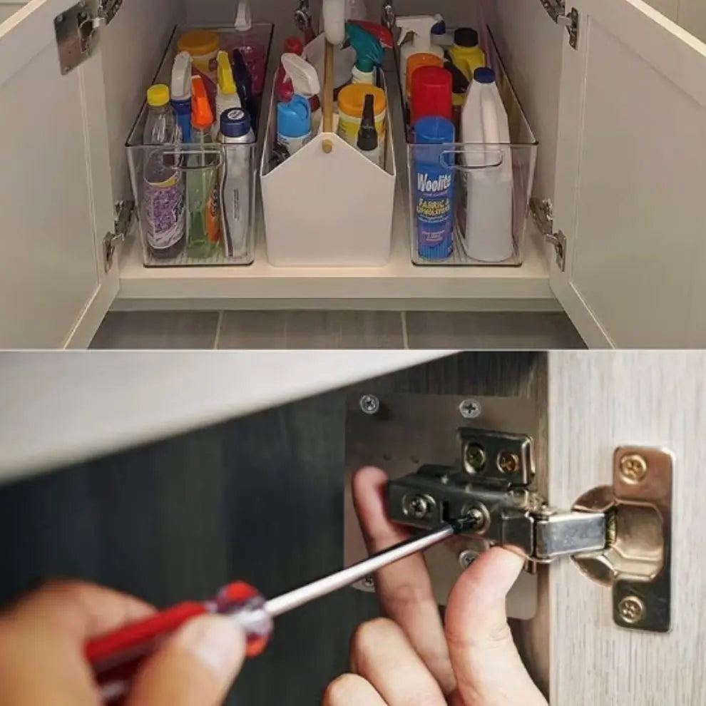 2+2 Gratis | Edelstahl Reparaturplatte Für Scharniere & Schranktüren Mivoza Deutschland