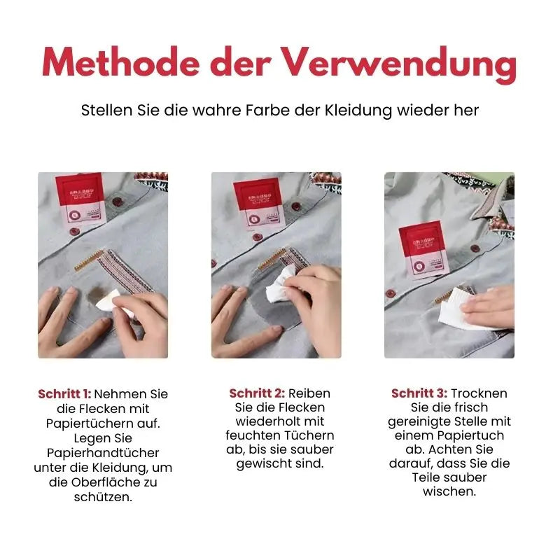2+2 Gratis | Effektive Fleckenentfernungstücher Mivoza Deutschland