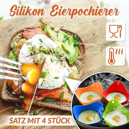 2+2 Gratis | EggPoach™ Silikon Eierpochierer (4er-Set) Mivoza Deutschland